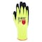 Magid Coated Gloves, Sandy Nitrile, 3 Abrasion Level, Hi-Viz Yellow, 1 PR PPD520-7 - alternate 2